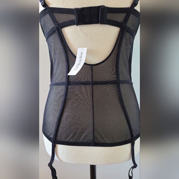 NWT Black Lace Push Up Teddy - Picture 4 of 4